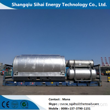 High performance pyrolysis machine for plastic